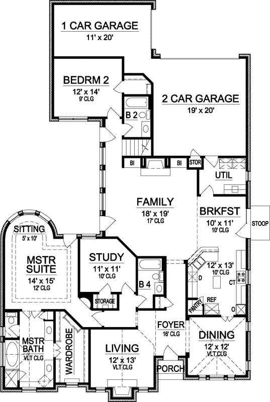 Main Floor Plan: 63-200