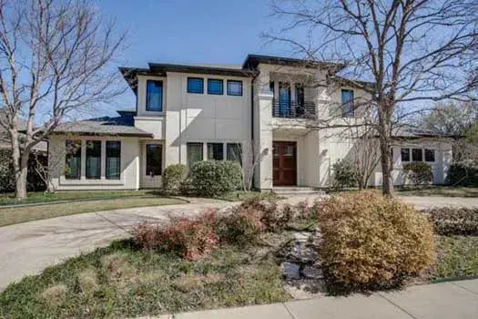 Contemporary house plans 63-201 - front exterior, 6,280 sq ft, 4 bed, 4 bath house plans | Monster House Plans