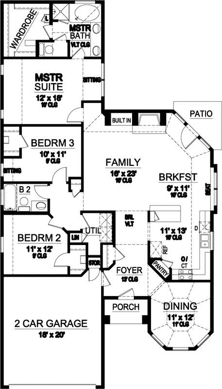 Main Floor Plan: 63-202