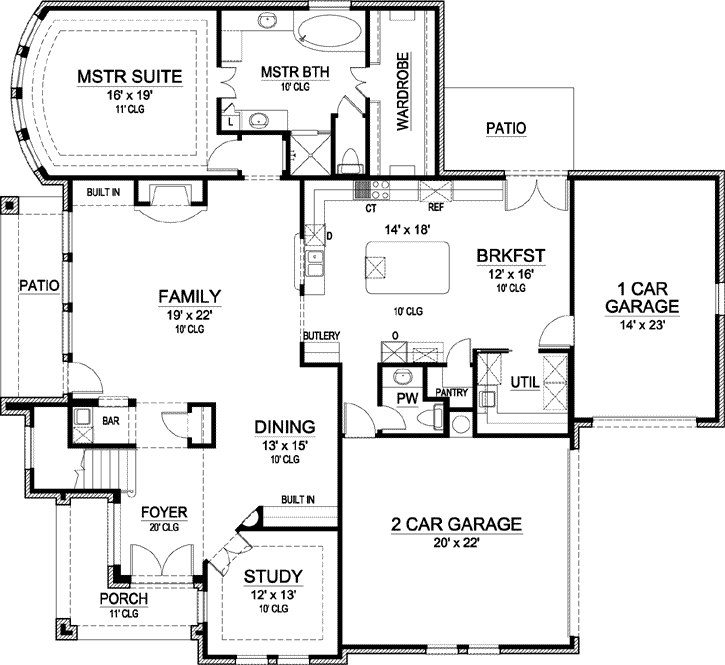 Main Floor Plan: 63-205