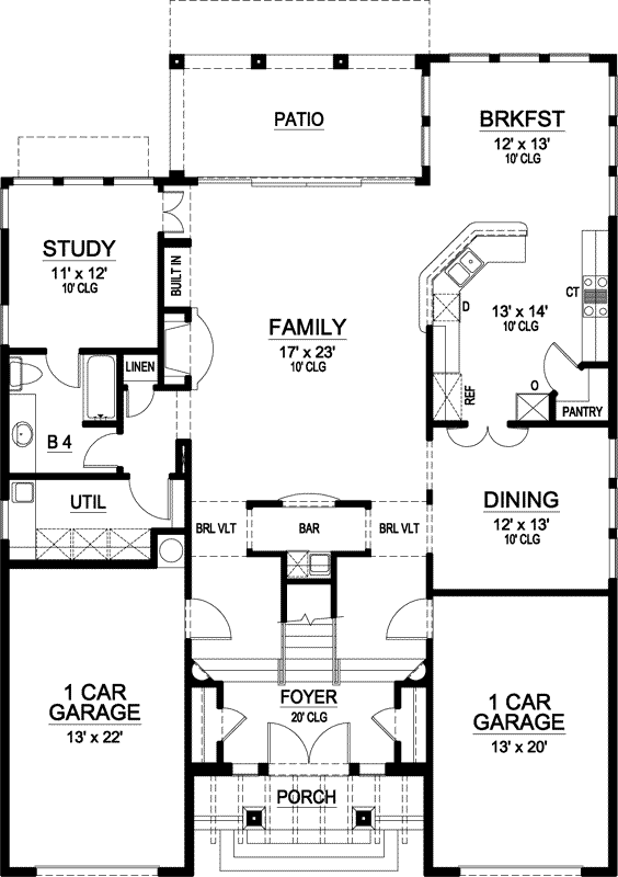 Main Floor Plan: 63-214
