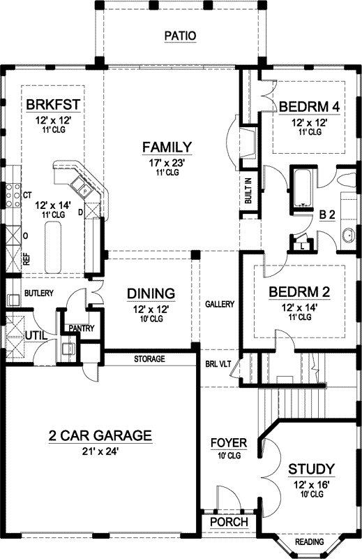 Main Floor Plan: 63-215