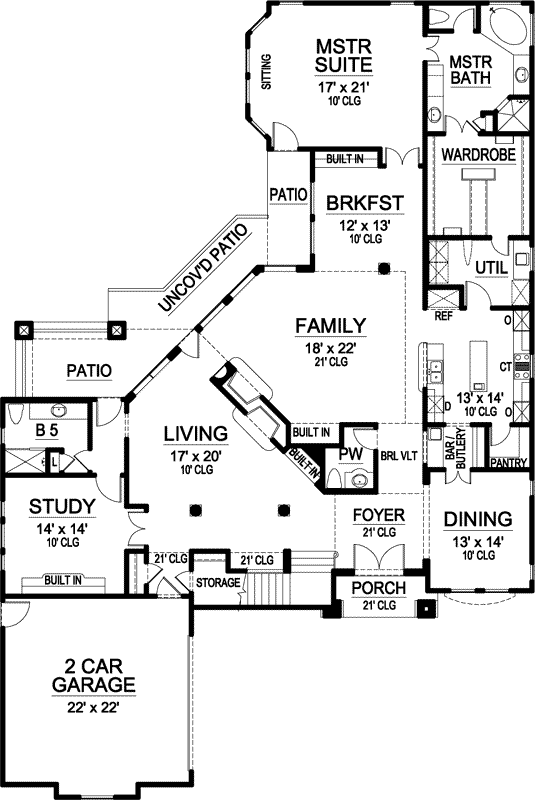 Main Floor Plan: 63-221