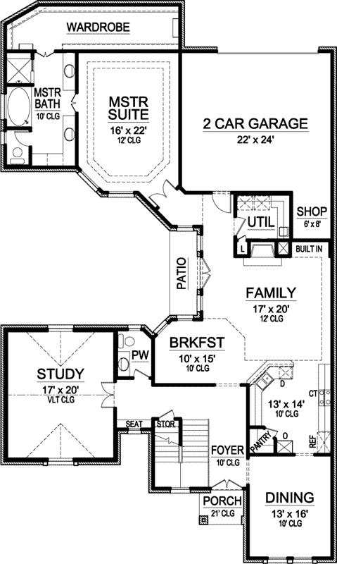 Main Floor Plan: 63-223