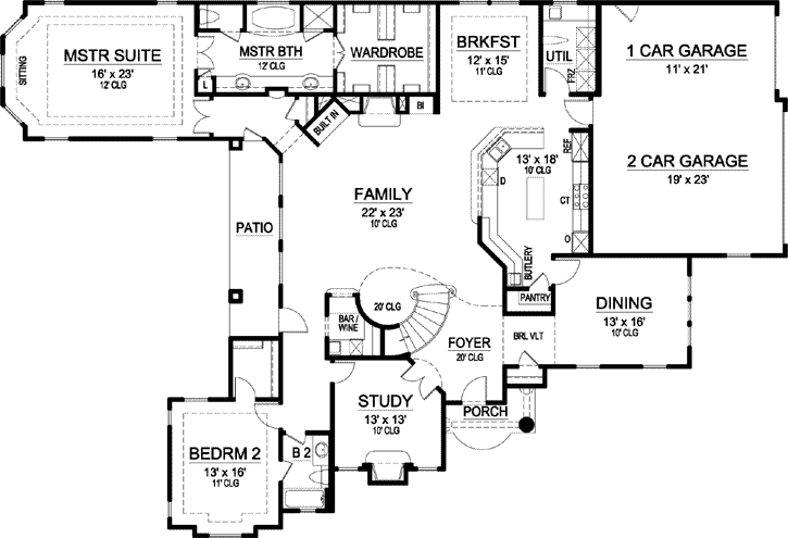 Main Floor Plan: 63-224