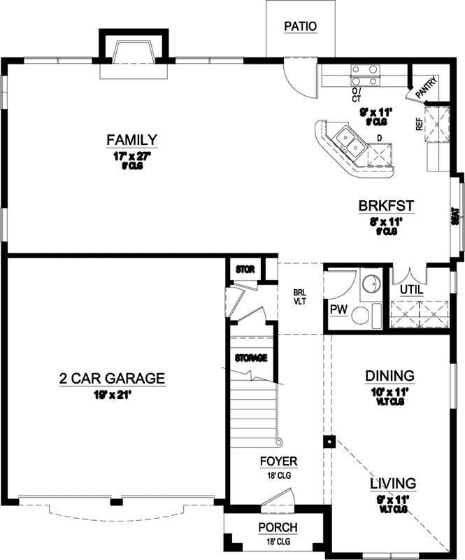 Main Floor Plan: 63-226