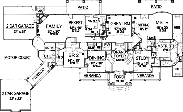 Main Floor Plan: 63-229