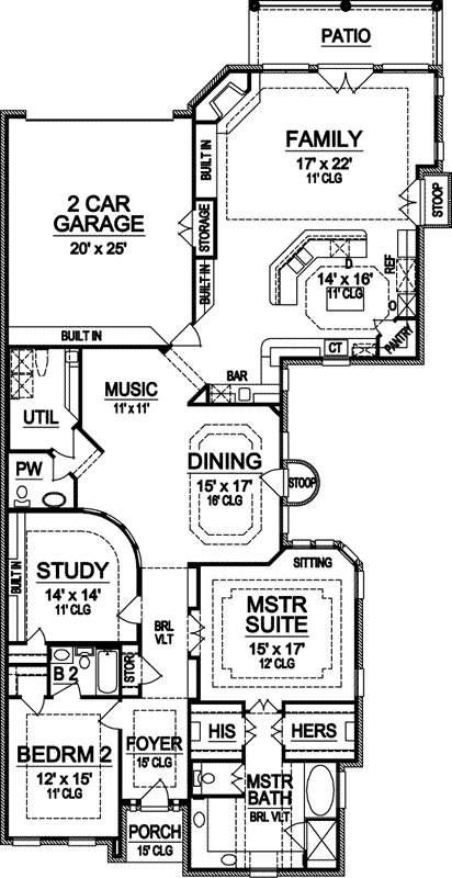 Main Floor Plan: 63-232
