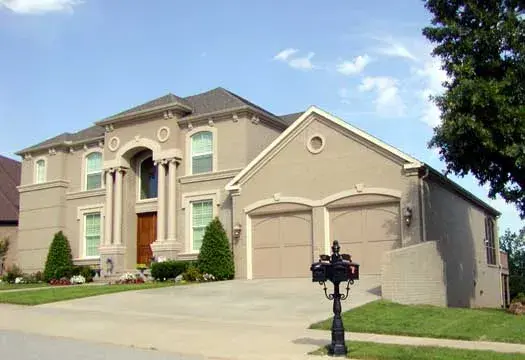 Mediterranean house plans 63-233 - front exterior, 3,381 sq ft, 3 bed, 4 bath house plans | Monster House Plans