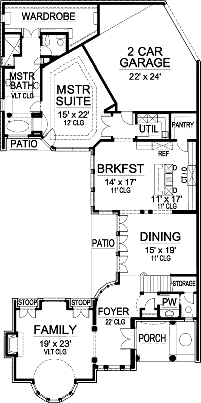 Main Floor Plan: 63-240