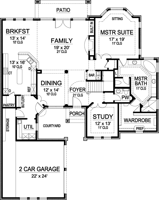 Main Floor Plan: 63-241