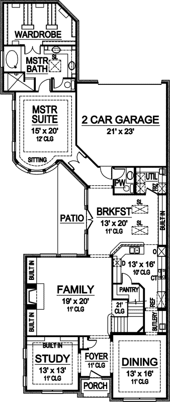 Main Floor Plan: 63-248