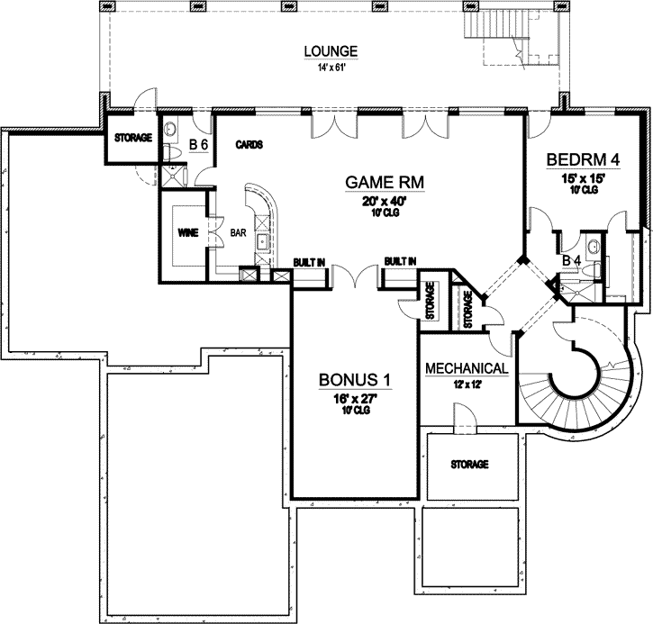 Lower Floor Plan:63-251