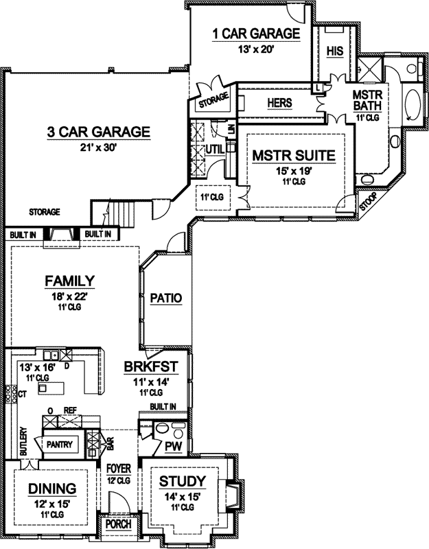 Main Floor Plan: 63-252