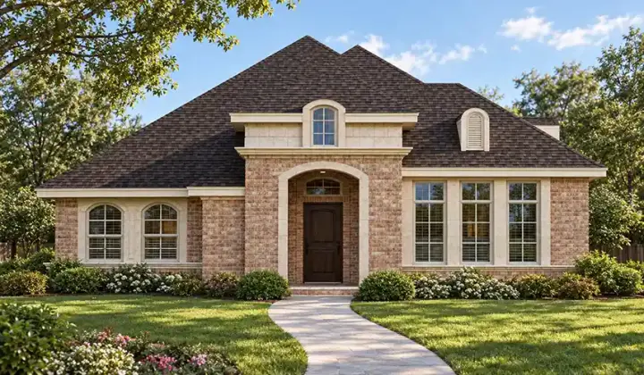 Traditional house plans 63-258 - front exterior, 3,047 sq ft, 3 bed, 3 bath house plans | Monster House Plans