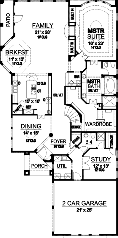 Main Floor Plan: 63-260