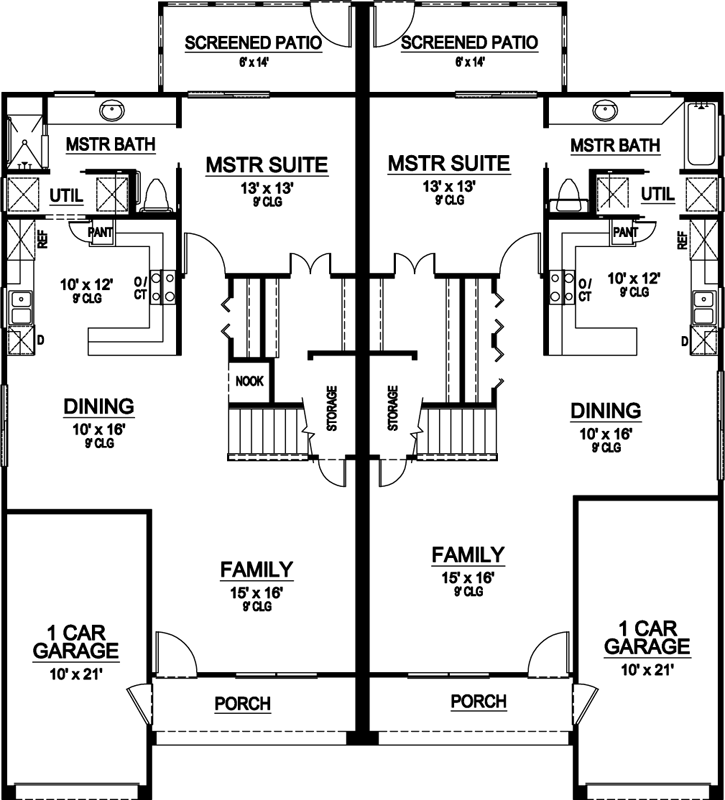 Main Floor Plan: 63-261