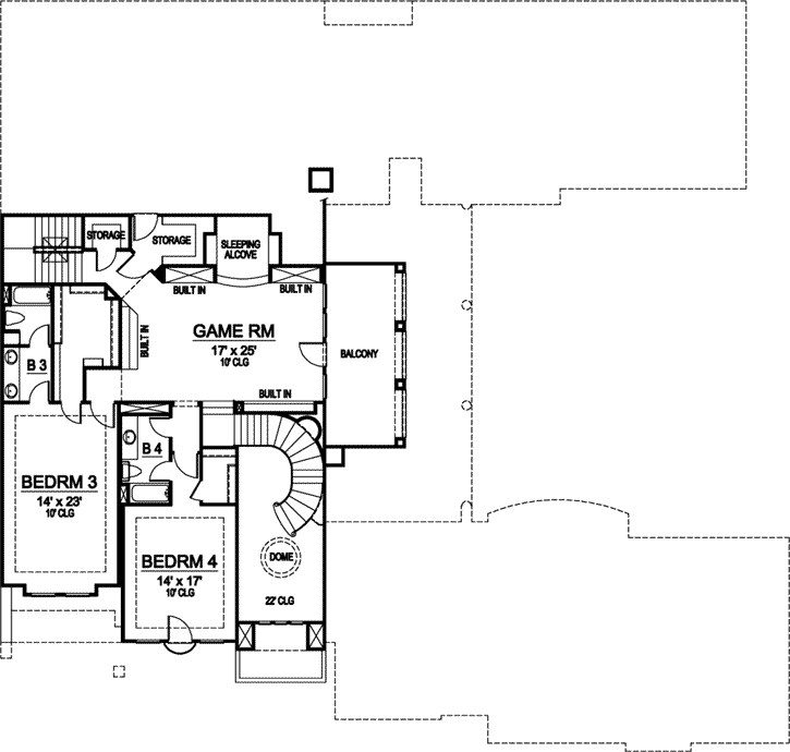 Upper/Second Floor Plan: 63-265