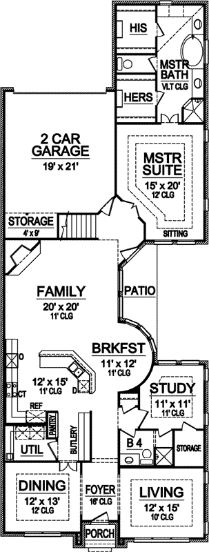 Main Floor Plan: 63-269