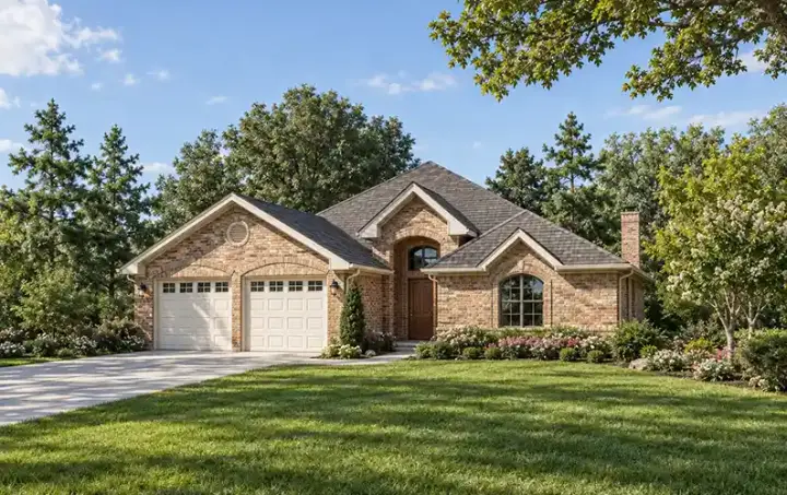 Traditional house plans 63-271 - front exterior, 1,932 sq ft, 3 bed, 2 bath house plans | Monster House Plans
