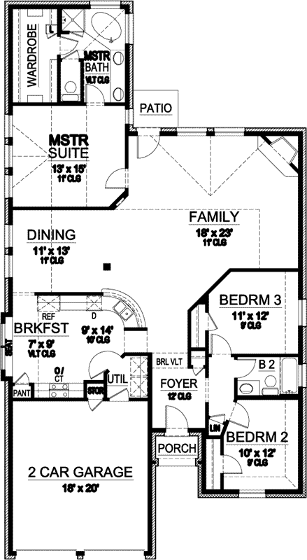 Main Floor Plan: 63-271