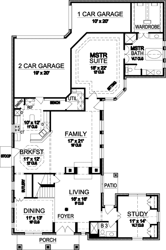Main Floor Plan: 63-272