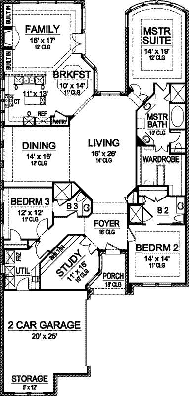 Main Floor Plan: 63-275