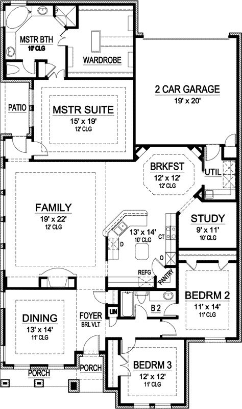 Main Floor Plan: 63-279