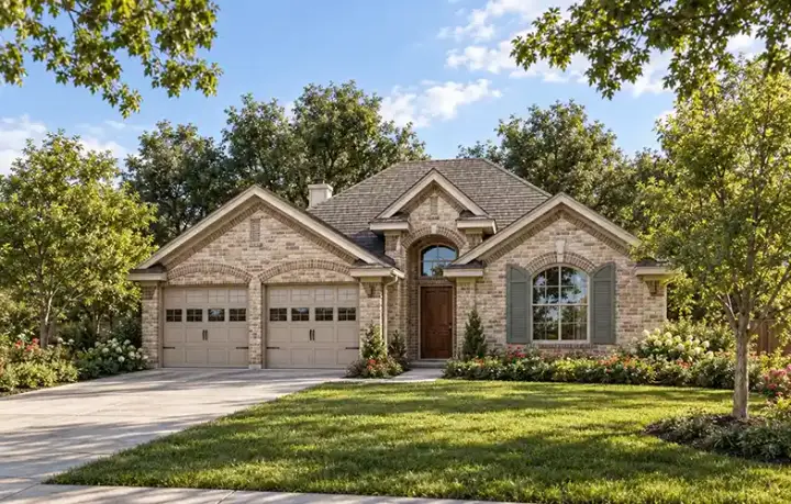 Traditional house plans 63-281 - front exterior, 1,810 sq ft, 3 bed, 2 bath house plans | Monster House Plans
