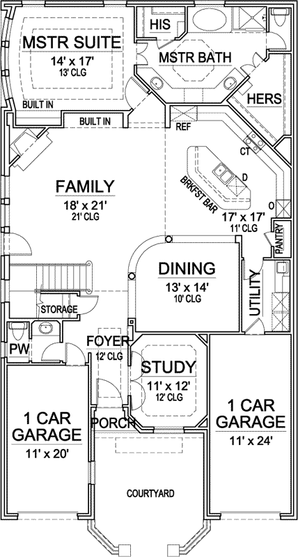 Main Floor Plan: 63-285