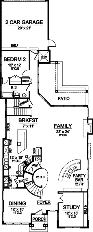 Main Floor Plan: 63-290