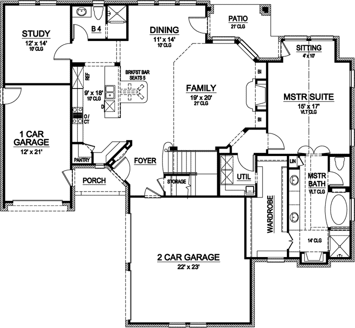 Main Floor Plan: 63-293