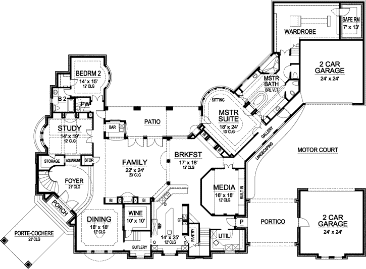 Main Floor Plan: 63-322