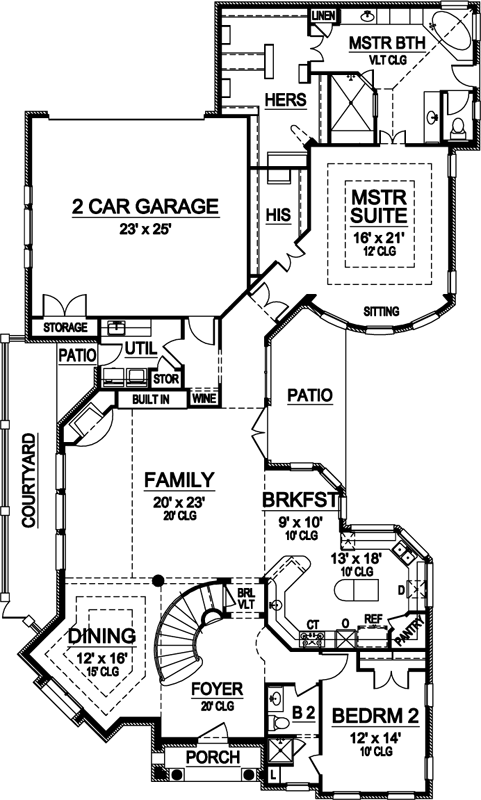 Main Floor Plan: 63-324