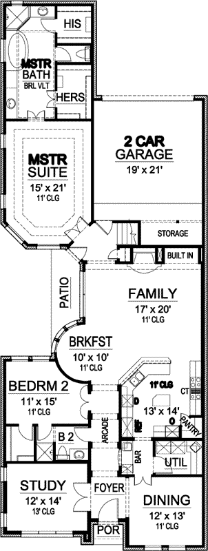 Main Floor Plan: 63-329