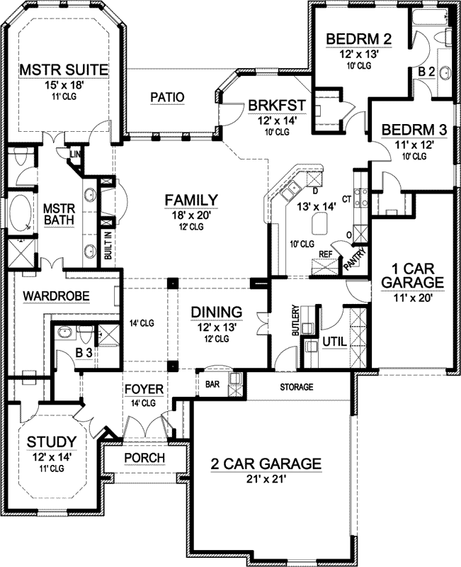 Main Floor Plan: 63-330