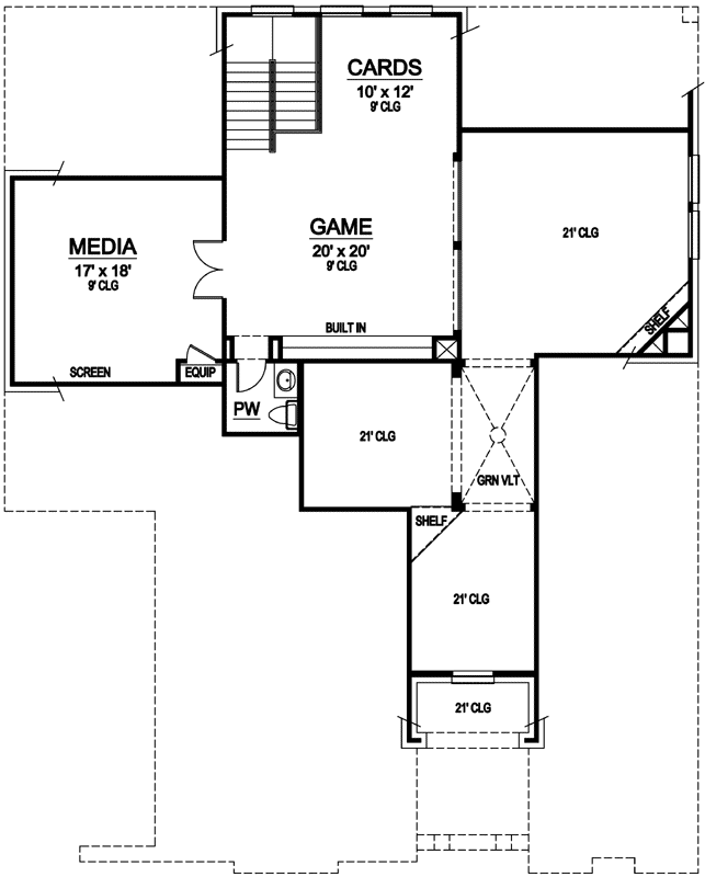 Upper/Second Floor Plan:63-337