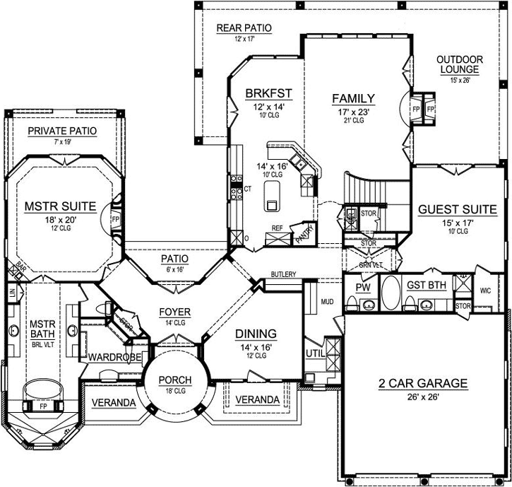 Main Floor Plan: 63-339