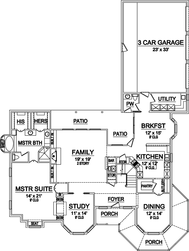 Main Floor Plan: 63-360