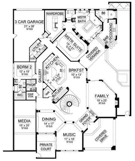 Main Floor Plan: 63-381