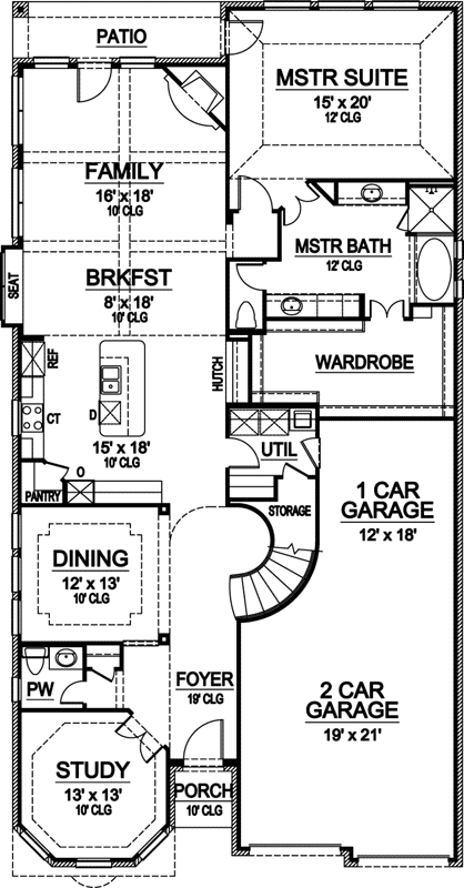 Main Floor Plan: 63-387