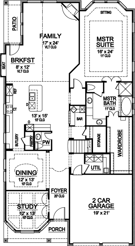 Main Floor Plan: 63-390