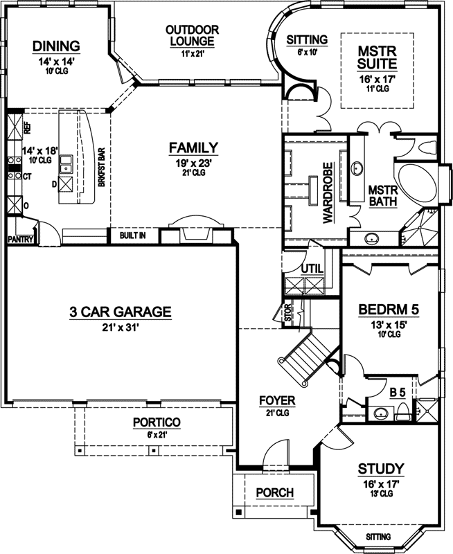 Main Floor Plan: 63-394