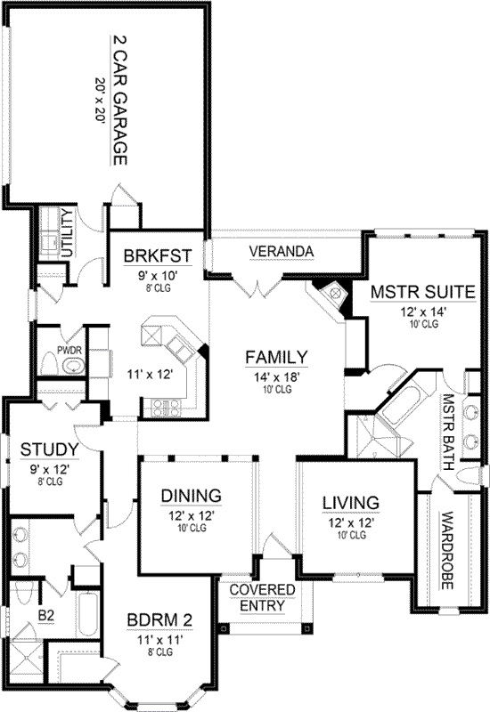 Main Floor Plan: 63-395