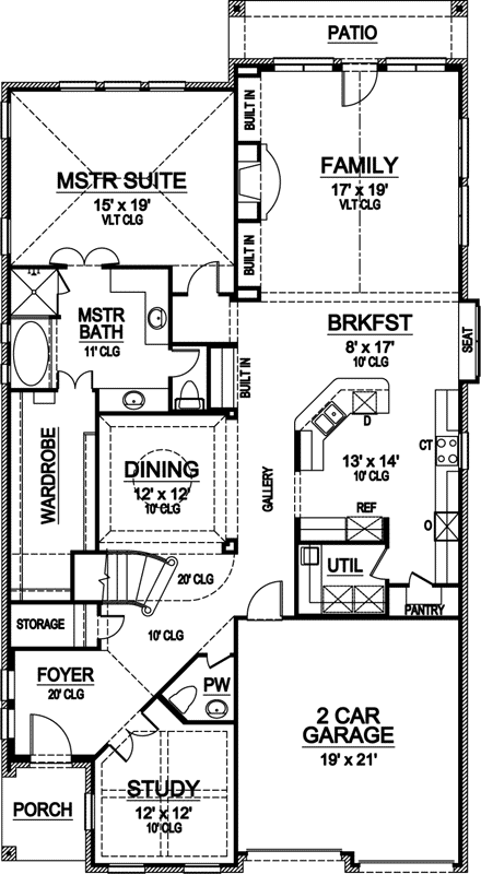 Main Floor Plan: 63-396