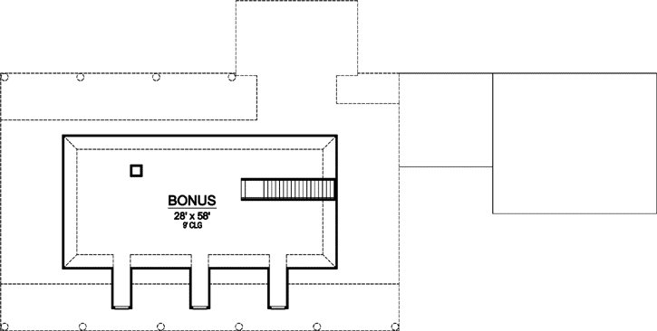 Upper/Second Floor Plan: 63-403