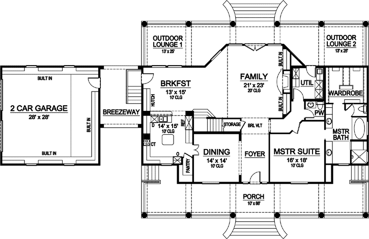Main Floor Plan: 63-405