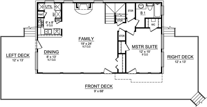 Main Floor Plan: 63-415