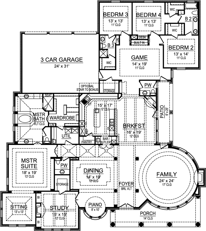 Main Floor Plan: 63-423