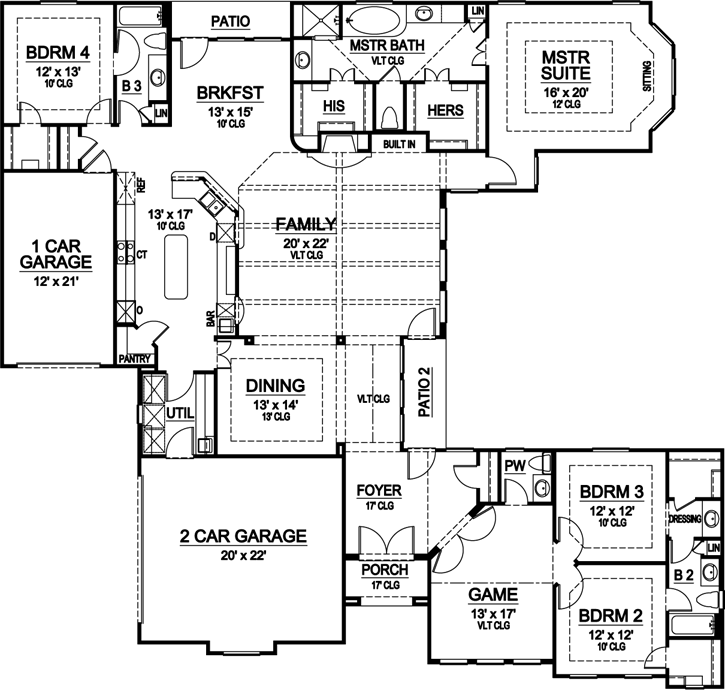 Main Floor Plan: 63-425